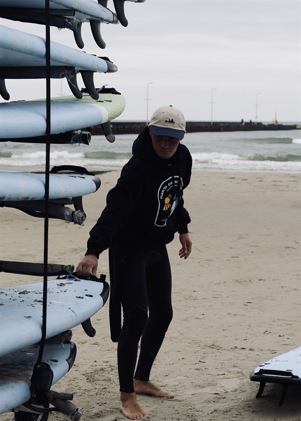 North Shore Surf Unisex Hoodie - Surfspot - Dark Navy